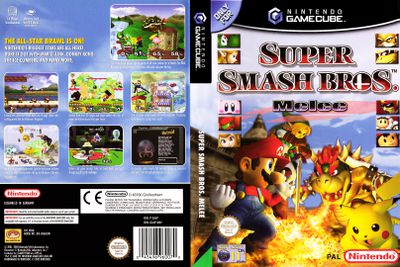 Super Smash Bros для GameCube Box Art