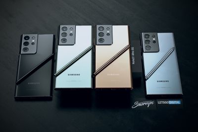 Візуалізується Samsung Galaxy Note 21 Ultra