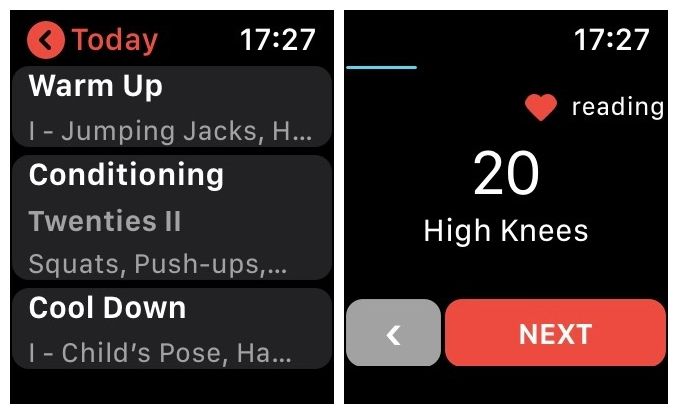 Keelo Apple Watch Ekranları