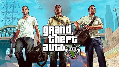 Знімок екрану з Grand Theft Auto Five.