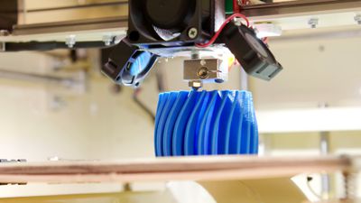 3D-принтер, що друкує шматок