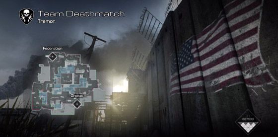 Скриншот карти Call of Duty: Ghosts Tremor
