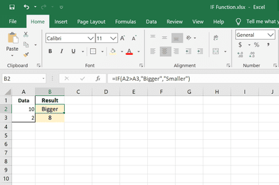Приклади функцій IF у програмі Excel