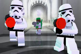 Два штурмовики та Боба Фетт із LEGO Star Wars II