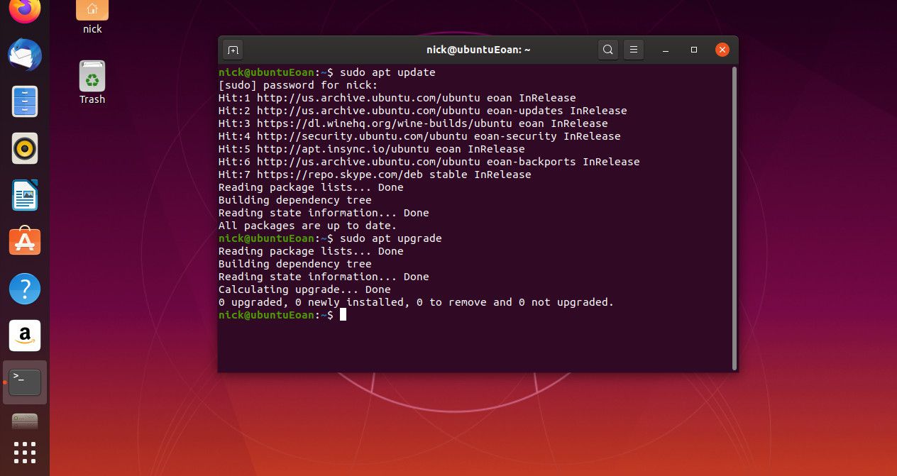 Оновіть Ubuntu з командного рядка