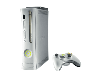 Біла модель Xbox 360