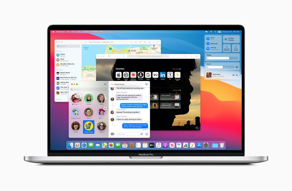 macOS Big Sur, представлена ​​на WWDC20, представляє чудовий оновлений дизайн і нові функції в Safari, Повідомленнях і Картах.